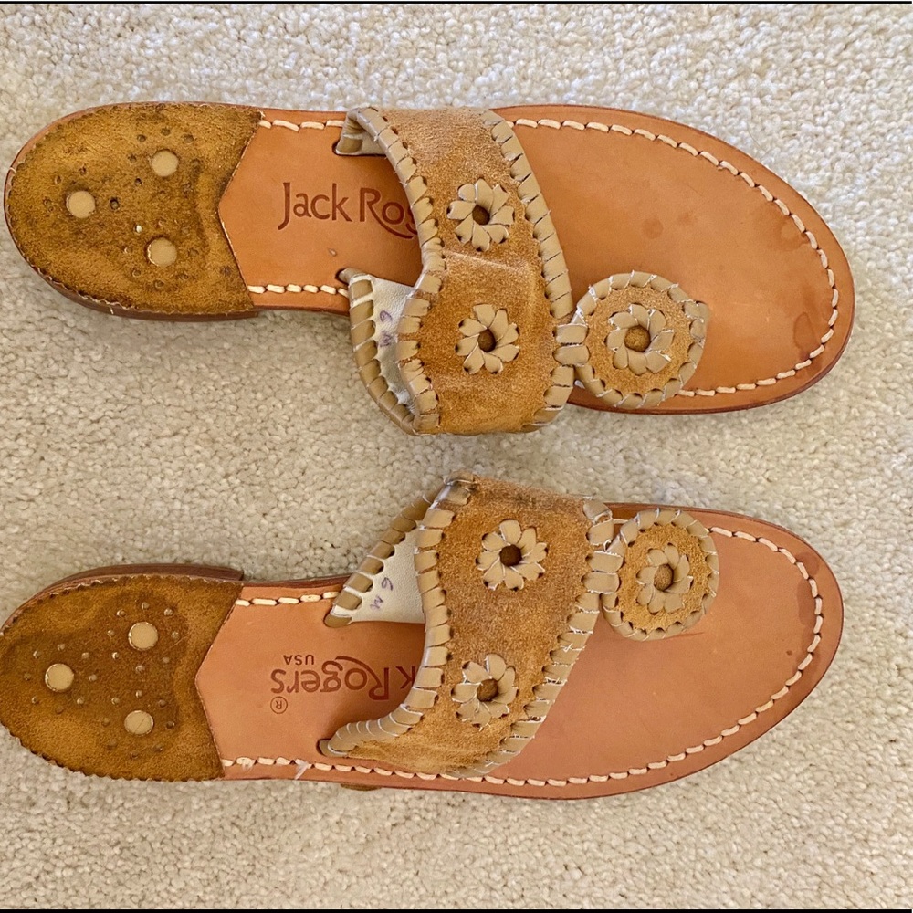 Jack Rogers Brown Sandals